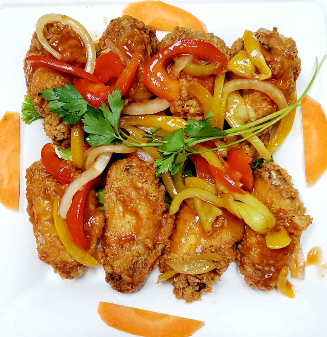 honey glazed wings